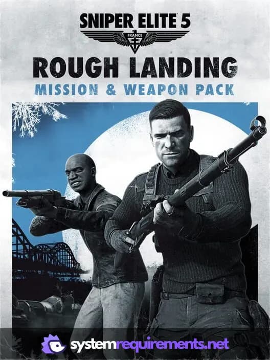 Sniper Elite 5: Rough Landing Mission and Weapon Pack cover art - view system requirements