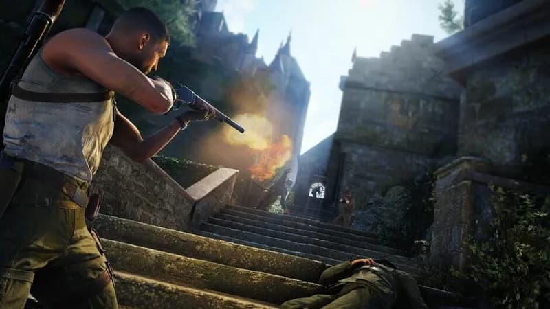 Sniper Elite 5: Up Close and Personal Weapon and Skin Pack gameplay screenshot 2