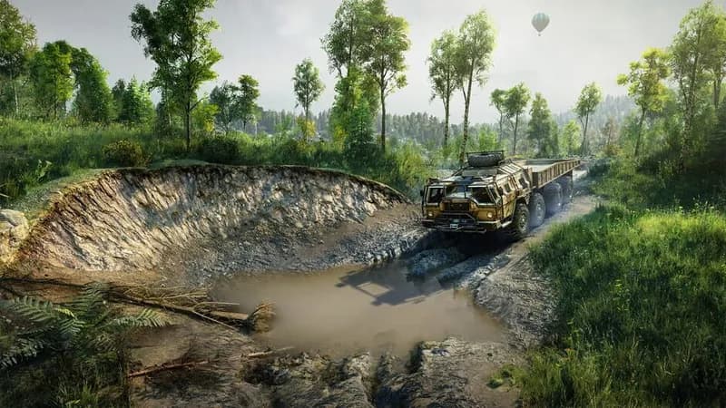 SnowRunner - The Mastodon gameplay screenshot 2