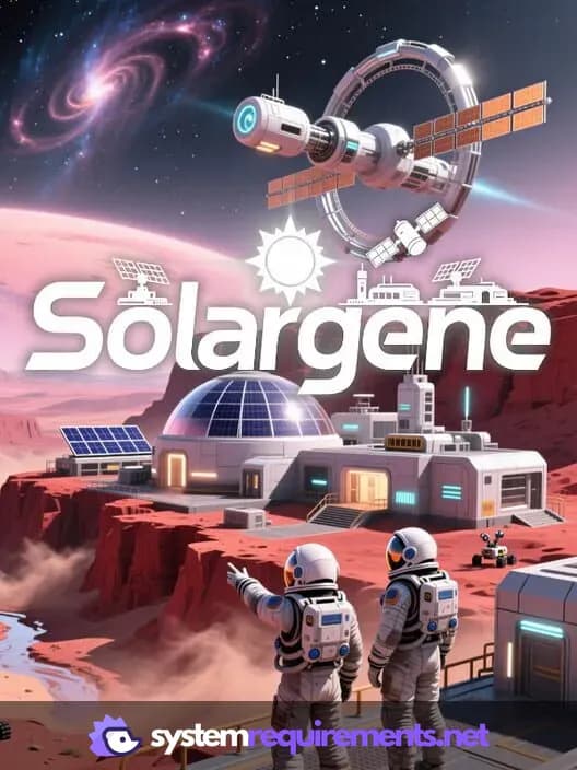 Solargene PC game cover art