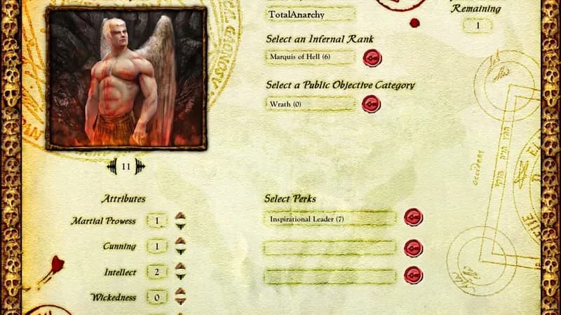 Solium Infernum gameplay screenshot 1