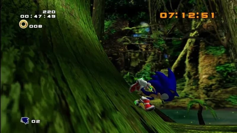 Sonic Adventure 2 gameplay screenshot 1