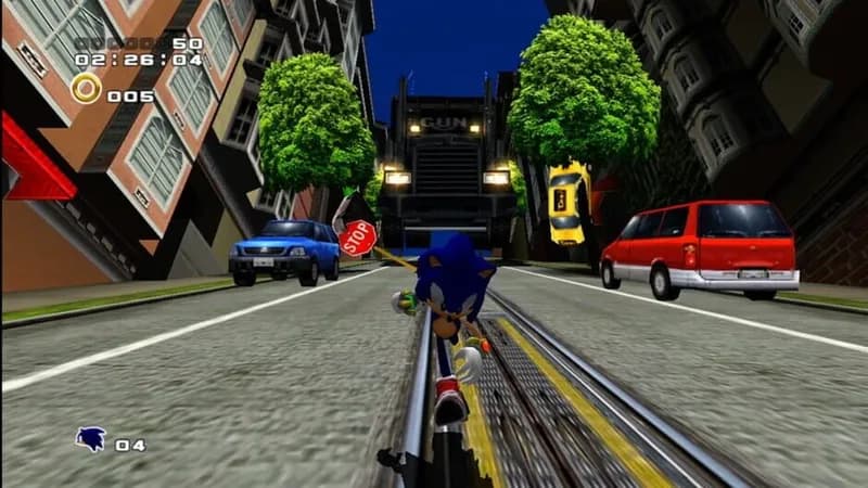 Sonic Adventure 2 gameplay screenshot 2