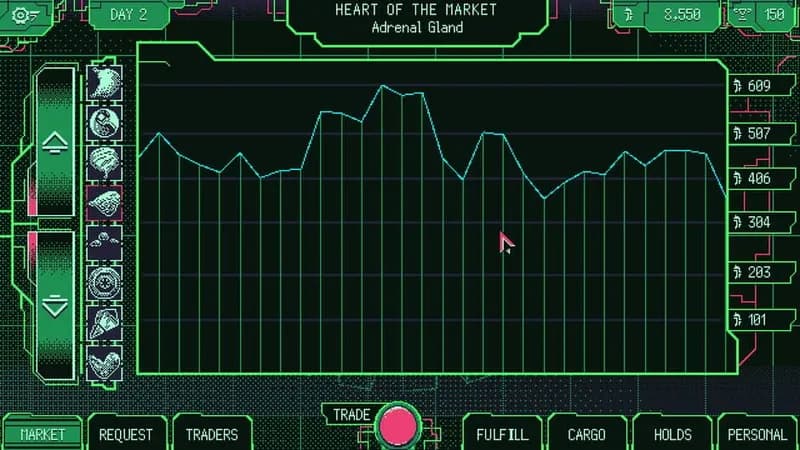 Space Warlord Organ Trading Simulator gameplay screenshot 3