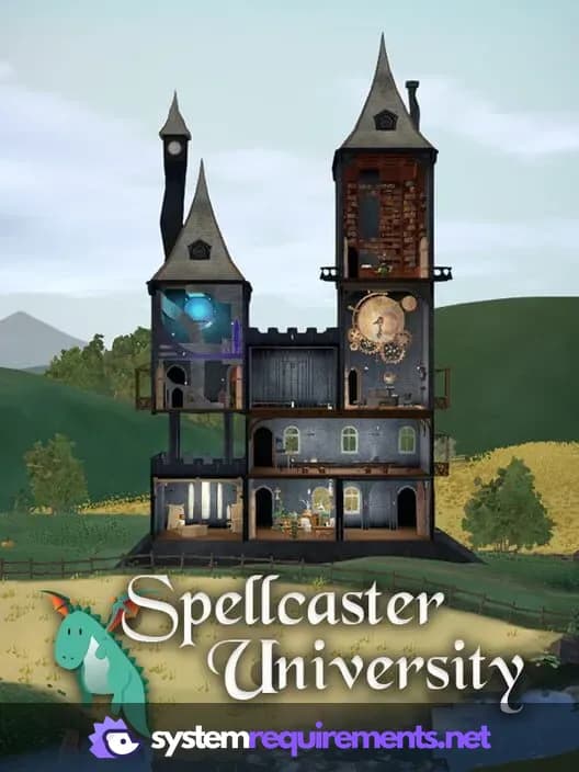Spellcaster University PC game cover art