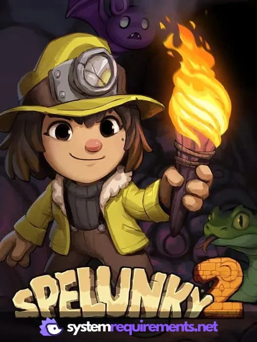 Spelunky 2 PC game cover art