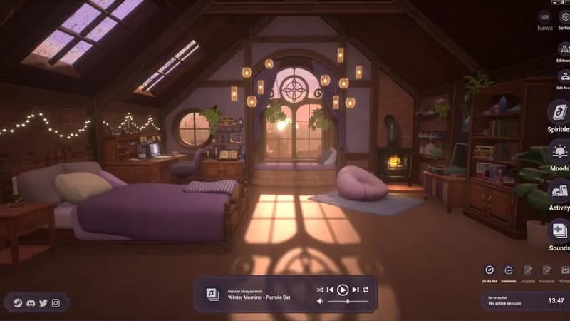 Spirit City: Lofi Sessions gameplay screenshot 1