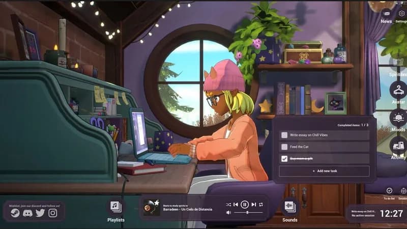 Spirit City: Lofi Sessions gameplay screenshot 4