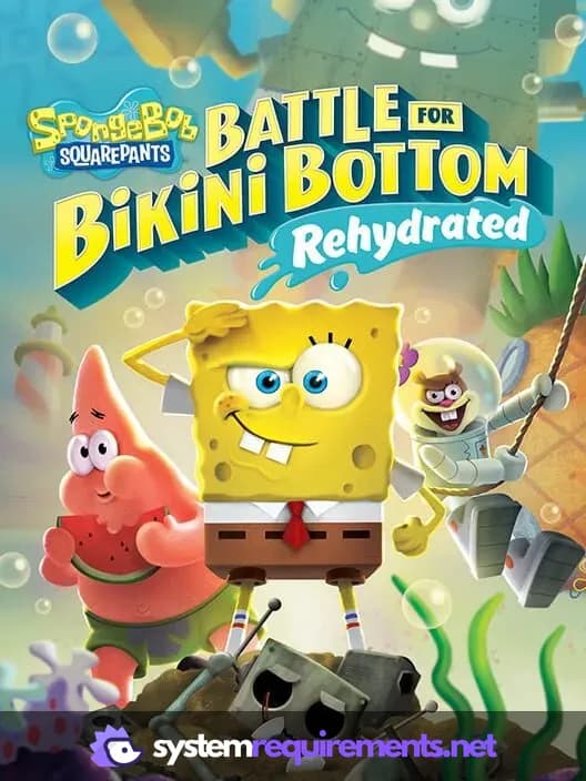 SpongeBob SquarePants: Battle for Bikini Bottom - Rehydrated cover art - view system requirements