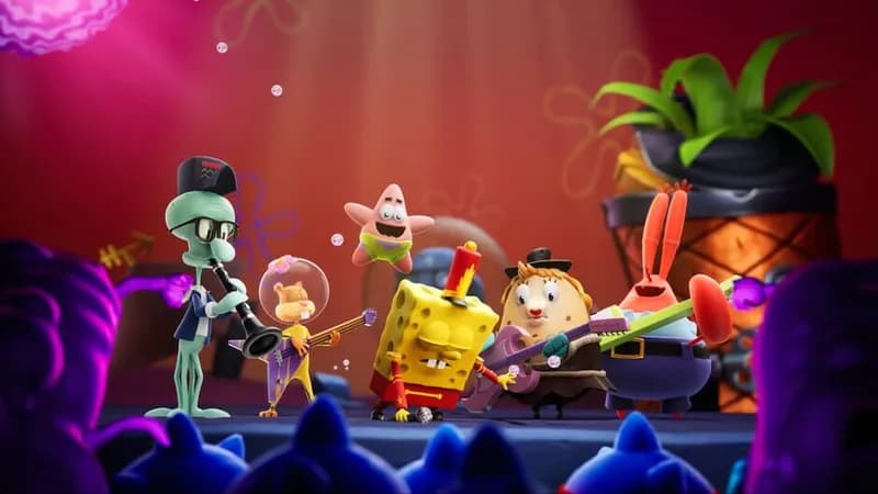 SpongeBob SquarePants: The Cosmic Shake gameplay screenshot 1