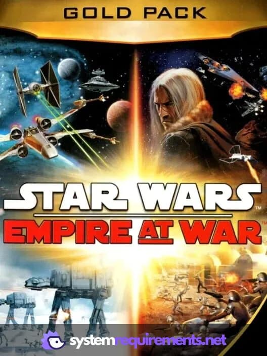 STAR WARS Empire at War - Gold Pack cover art - view system requirements