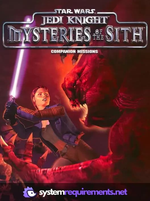 STAR WARS Jedi Knight - Mysteries of the Sith PC game cover art