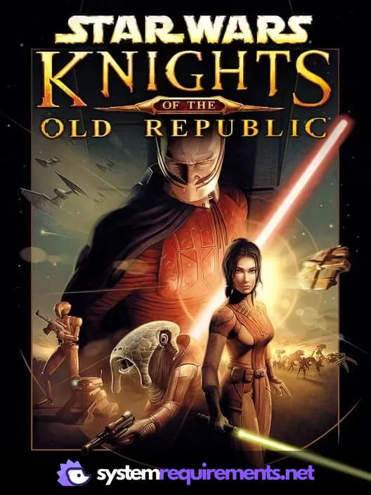 STAR WARS Knights of the Old Republic PC game cover art