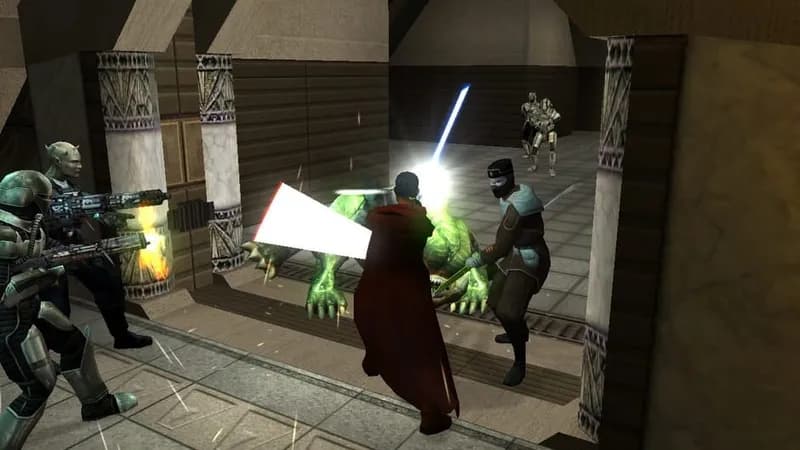 STAR WARS Knights of the Old Republic II - The Sith Lords gameplay screenshot 4