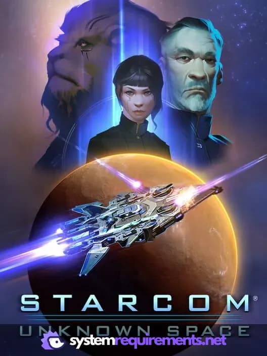 Starcom: Unknown Space PC game cover art
