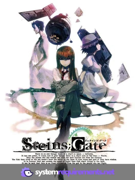 Steins;Gate cover art - view system requirements