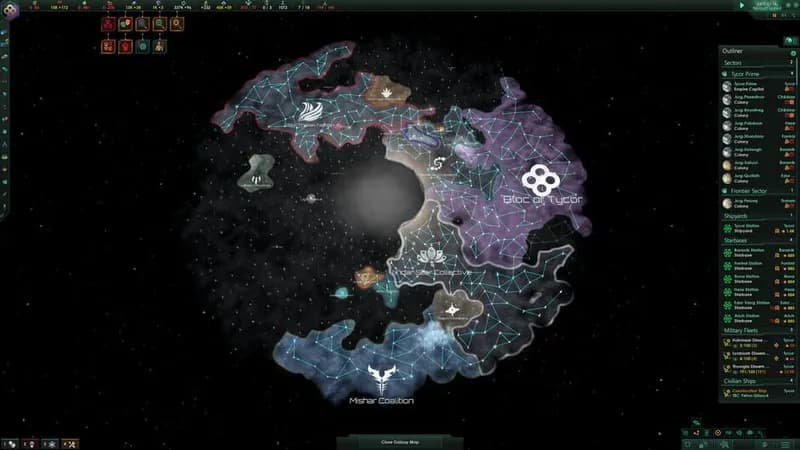 Stellaris gameplay screenshot 1