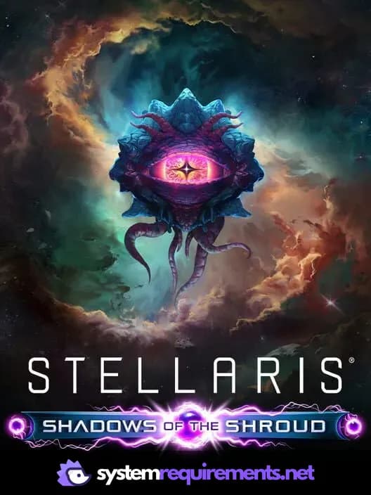 Stellaris: Shadows of the Shroud PC game cover art