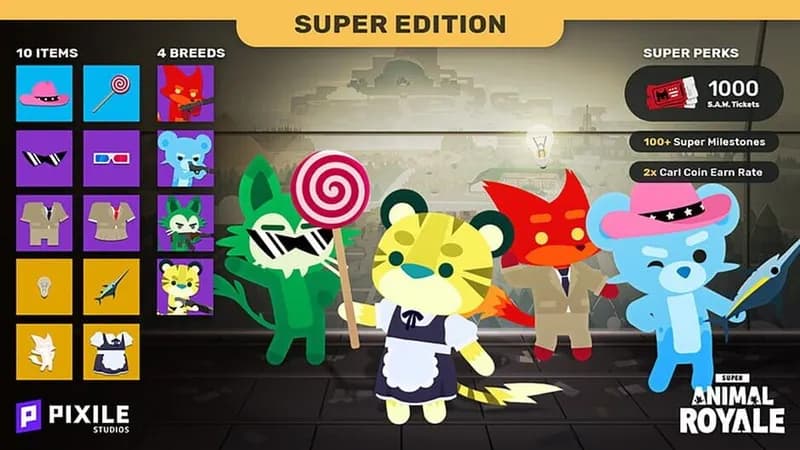 Super Animal Royale gameplay screenshot 1