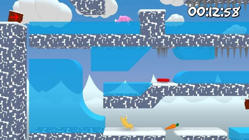 Super Bunny Man gameplay screenshot 1