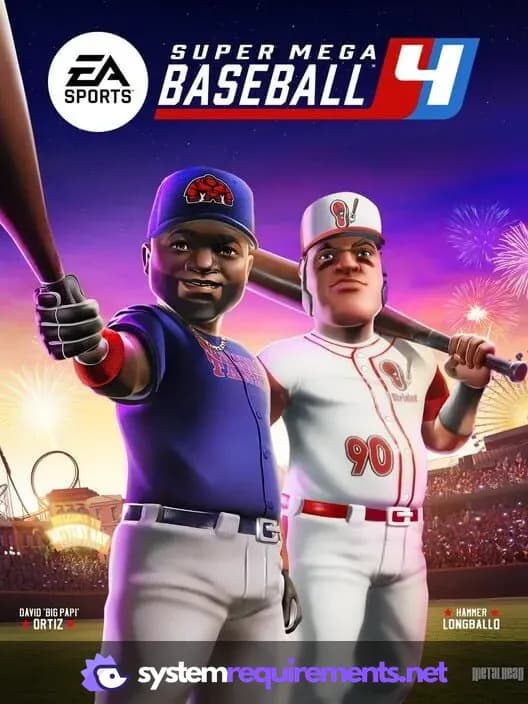 Super Mega Baseball 4 cover art - view system requirements