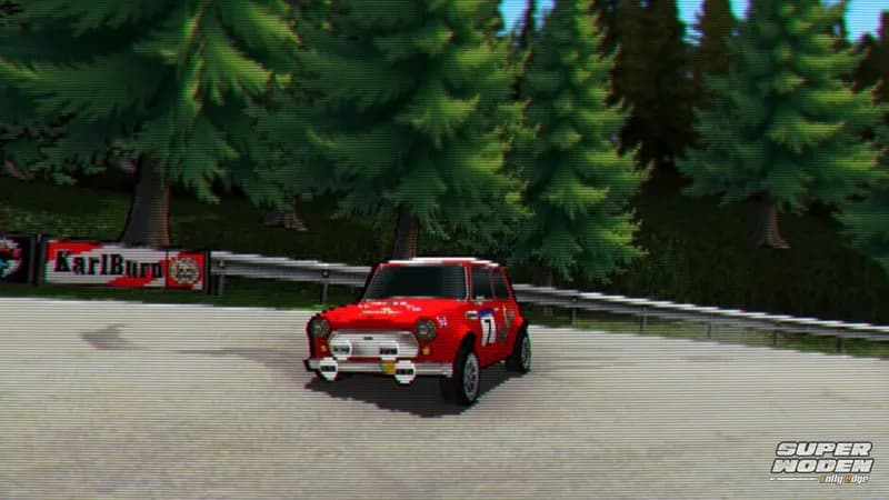 Super Woden: Rally Edge gameplay screenshot 1