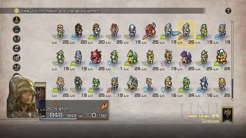 Tactics Ogre: Reborn gameplay screenshot 3