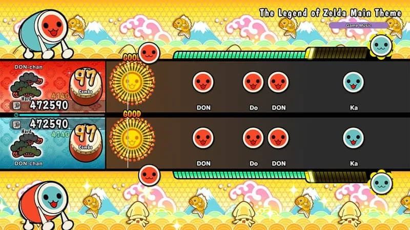 Taiko no Tatsujin: Rhythm Festival gameplay screenshot 3