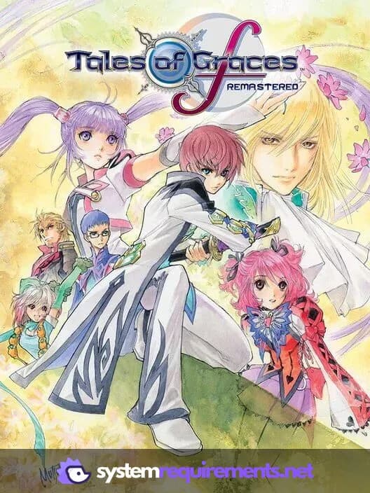 Tales of Graces f Remastered PC game cover art