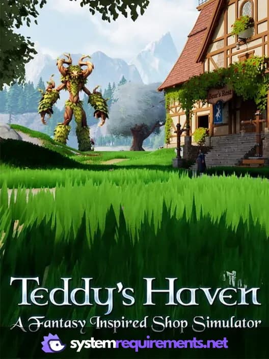 Teddy's Haven - A Fantasy Inspired Shop Simulator PC game cover art