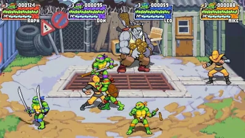 Teenage Mutant Ninja Turtles: Shredder's Revenge gameplay screenshot 2