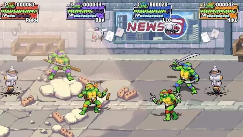 Teenage Mutant Ninja Turtles: Shredder's Revenge gameplay screenshot 3