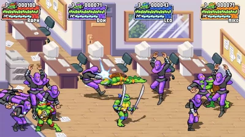 Teenage Mutant Ninja Turtles: Shredder's Revenge gameplay screenshot 4