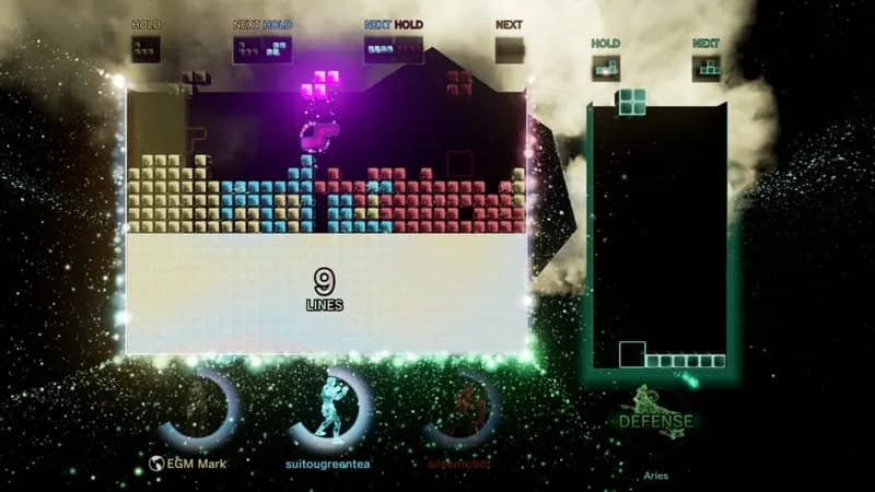 Tetris Effect: Connected gameplay screenshot 1