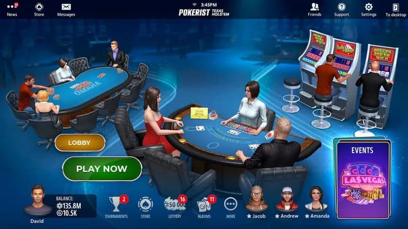 Texas Hold'em Poker: Pokerist gameplay screenshot 3