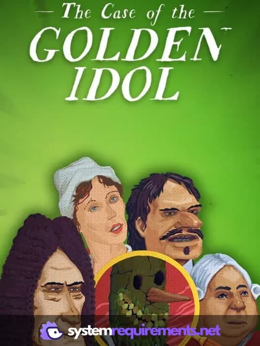 The Case of the Golden Idol PC game cover art
