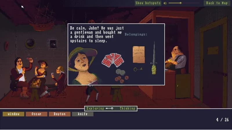 The Case of the Golden Idol gameplay screenshot 1