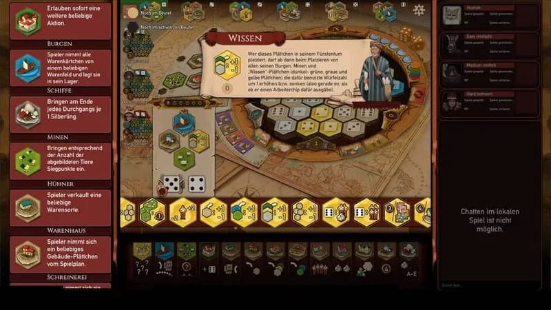 The Castles of Burgundy gameplay screenshot 4