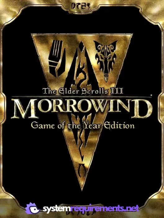 The Elder Scrolls III: Morrowind Game of the Year Edition cover art - view system requirements