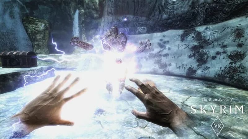 The Elder Scrolls V: Skyrim VR gameplay screenshot 1