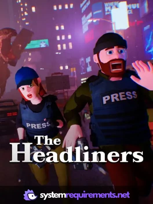 The Headliners PC game cover art