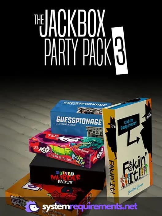 The Jackbox Party Pack 3 cover art - view system requirements