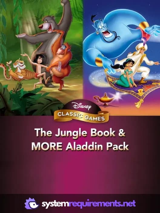 The Jungle Book and MORE Aladdin Pack cover art - view system requirements