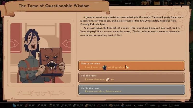 The King is Watching gameplay screenshot 2