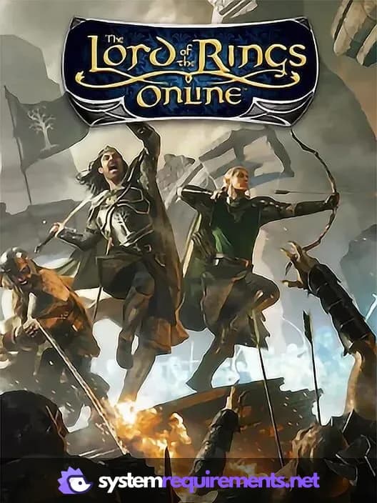 The Lord of the Rings Online PC game cover art