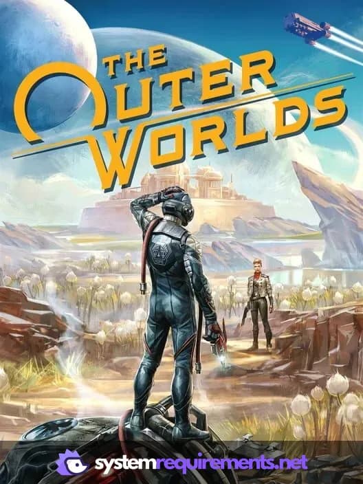 The Outer Worlds PC game cover art