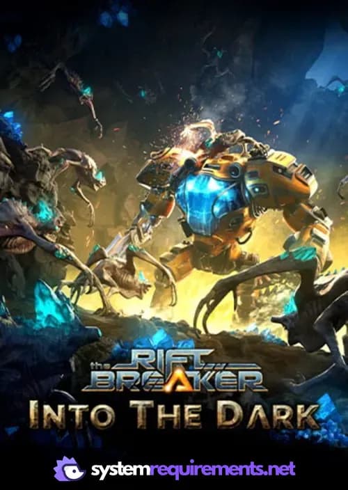 The Riftbreaker: Into The Dark PC game cover art