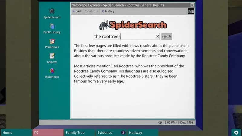 The Roottrees are Dead gameplay screenshot 2