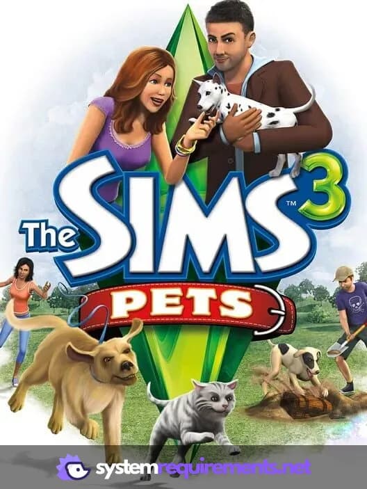 The Sims 3 Pets PC game cover art