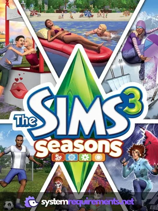 The Sims 3: Seasons cover art - view system requirements